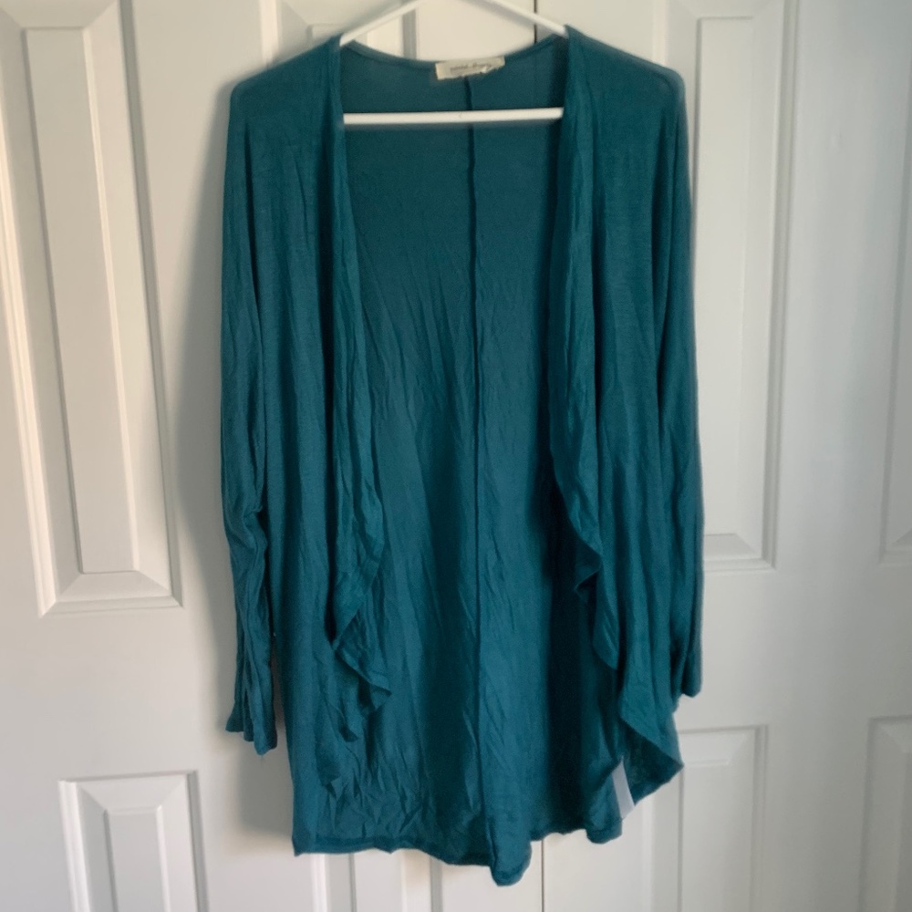 NWOT TEAL🟢🔵 SOFT CARDIGAN